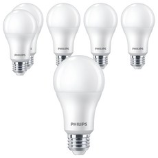 필립스 LED전구 벌브 12.2W, 주광색, 6개
