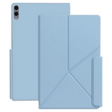 VISBYH 버클 마그네틱 태블릿 케이스, 1개, 스카이