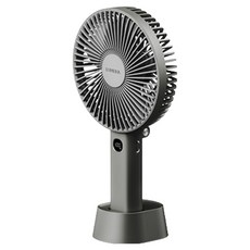 루메나 빅팬 휴대용 탁상용 폴더블 선풍기, 다크 그레이, FAN PRO MAX V