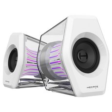 에디파이어 G2000 PRO 32W 출력 7.1 서라운드 고성능 데스크탑 게이밍 블루투스 스피커, WHITE, EDF701010