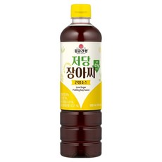 몽고간장 저당 장아찌간장소스, 1개, 500ml