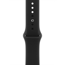 애플워치 스포츠 밴드, 블랙, 46mm, S/M