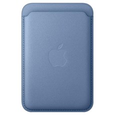 Apple 아이폰 맥세이프형 파인우븐 카드지갑, 와일드플라워 블루