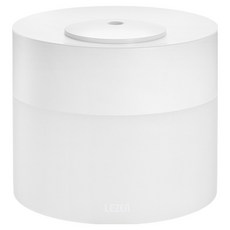 르젠 듀웰 미니 0.7L 무드등 초음파 가습기, 릴리화이트, LZHD-MM100