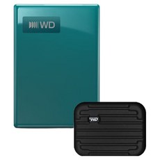 WD My Passport USB C 외장하드 전용파우치, 2TB, TEAL