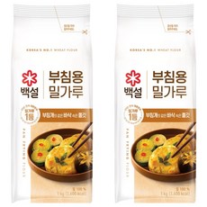 CJ BEKSUL 白雪 煎餅用麵粉, 2個, 1kg