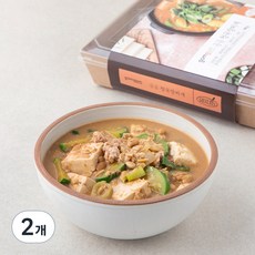 곰곰 청국장찌개 밀키트, 740g, 2개