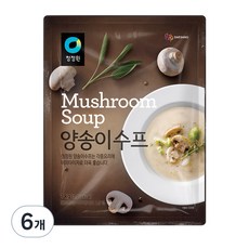 대상 청정원 양송이스프, 1kg, 6개