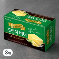 드빈치 버터, 450g, 3개