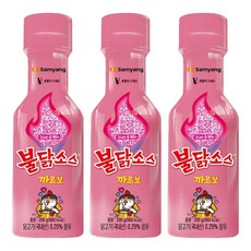 Samyang Foods 三養 火辣雞肉奶油白醬風味辣醬, 200g, 3瓶