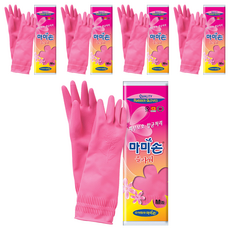 마미손 플라워 고무장갑 중(M), 5개 중(M), 5개