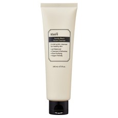 클레어스 젠틀 블랙 페이셜 클렌저, 1개, 140ml