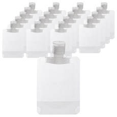葉子小舖 旅行分裝袋 50ml, 20個 - 旅行分裝、化妝品分裝、輕巧便攜, 單色