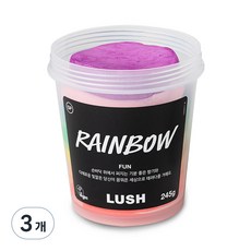 러쉬 레인보우 펀 바스밤, 245g, 3개