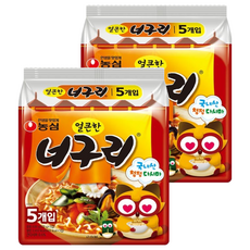 너구리 얼큰한 맛 120g, 10개