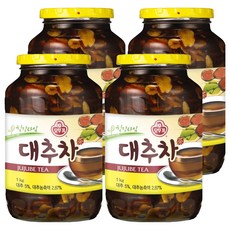 오뚜기 대추차, 1kg, 1개입, 4개