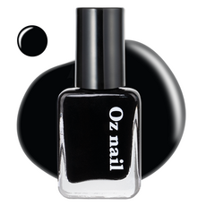 Oz nail Shine Mood指甲油, 36. 純黑, 8ml, 1個