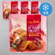 아임닭 닭가슴살 더블스테이크 크림치즈 고구마 (냉동), 100g, 4팩