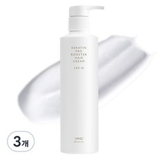 로리니크 L04 케라틴 프로부스터 단백질 헤어 영양 크림 노워시 트리트먼트, 240ml, 3개