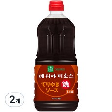 이엔푸드 데리야끼소스, 2.1L, 2개
