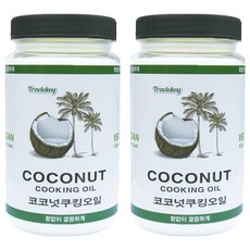 Treadkey 精製椰子油, 500ml, 2個