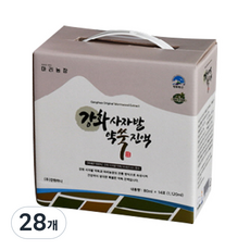 마리농장 강화 사자발 약쑥 진액 건강즙, 28개, 80ml