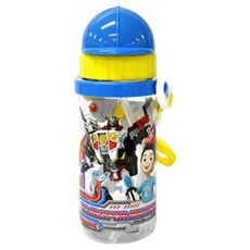 LE BARN 衝鋒戰士背帶吸管水壺, 1個, 混色, 350ml