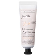 JMELLA 法式漫舞香水護手霜 No.04 Queen 5, 含乳油木果油與30種植物萃取, 清爽保濕不黏膩, 50ml, 1條