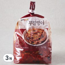 곰곰 무말랭이, 1.2kg, 3개