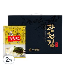 3대째 달인 광천김 재래 전장김 30-1호 선물세트 10p, 2개