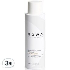 BOWA 시그니처 유분기제거 프리왁스 스프레이, 3개, 100ml