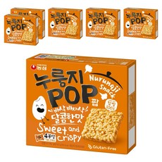 농심 누룽지팝, 142g, 6개