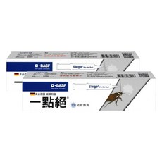 一點絕 2%凝膠餌劑, 專利誘食配方，一點就絕，徹底消滅蟑螂, 5g, 2條