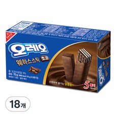 오레오 웨하스 스틱 초코, 75g, 18개