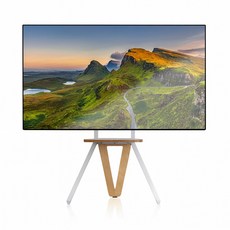 카멜마운트 이젤형 플로어 TV 스탠드 FS65WD, FS-65WD, 1개