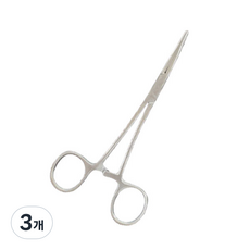 대한의료기 모스키토 켈리 의료용 가위 하품 곡선 14cm, 3개