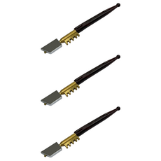 木柄玻璃割刀, 專業高硬度玻璃切割工具, 切割厚度4mm-10mm, 3個
