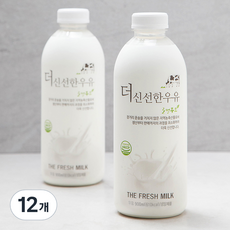 이담 더 신선한 우유, 900ml, 12개