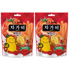 해태제과 자가비 케첩맛, 45g, 2개