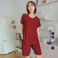 체스골프헤드린여성잠옷반소매set