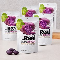 한입 자색 찐고구마, 80g, 5개