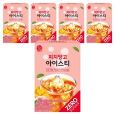 우리차 피치망고 아이스티 분말, 5g, 20개입, 5개