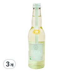 엘릭시아 유기농 오렌지블로섬 탄산음료, 330ml, 3개