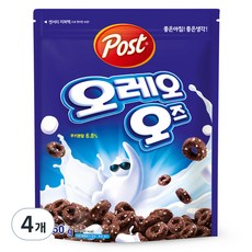 포스트 오레오 오즈 시리얼, 250g, 4개