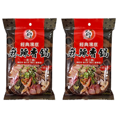 元泰碩宴 經典湯底 麻辣香鍋, 一底三鍋, 調味醬, 220g, 1袋