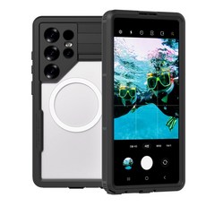 iamdue 防水手機殼, 1個, 單色(Galaxy S24 Ultra適用)