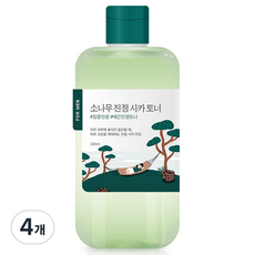 라운드랩 포 맨 소나무 진정 시카 토너, 200ml, 4개 - 라운드랩포맨소나무