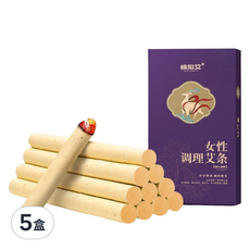女性調理艾灸條 2 x 20cm 12個裝, 5盒
