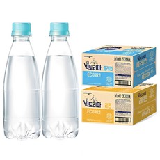 웅진빅토리아 더 빅토리아 탄산수 에코 플레인 350ml 20p + 레몬 350ml 20p, 1세트