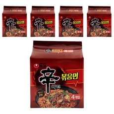 신라면 볶음면 131g, 20개